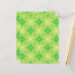 Papel Scrapbook do Abstrato 12.0 Padrão do verde l