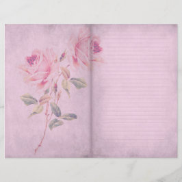 Papel Scrapbook em camadas de Rosa cor-de-rosa