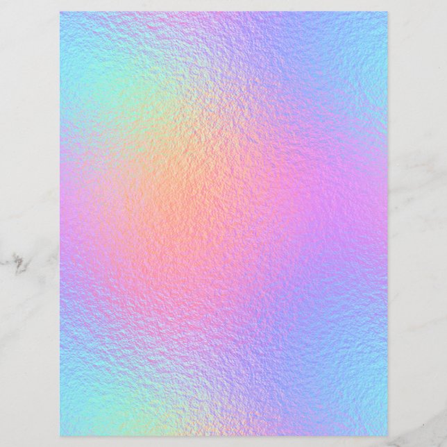 Papel Scrapbook Faux Faux Iridescente 9 (Frente)