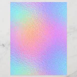 Papel Scrapbook Faux Faux Iridescente 9