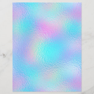 Papel Scrapbook Faux Faux Iridescente No. 73