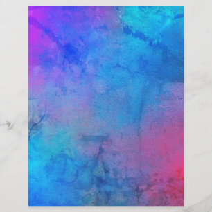 Papel Scrapbook Grungy Abstrato Multicolor