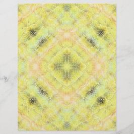 Papel Scrapbook Jardins Serenos Amarelos Página 2
