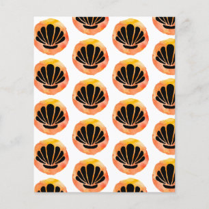 Papel Scrapbook Laranja