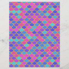 Papel Scrapbook Multicolor Scalid
