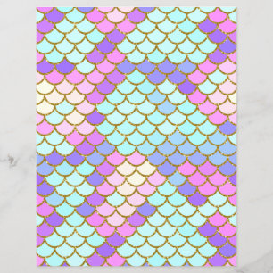 Papel Scrapbook Multicolor Scalid