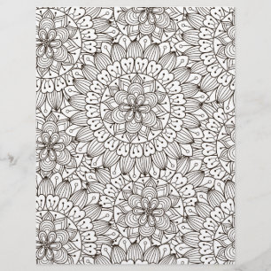 Papel Scrapbook para Abstrato de camadas de página