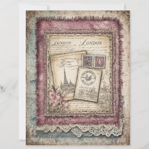 Papel Scrapbook para Decoupage em Londres