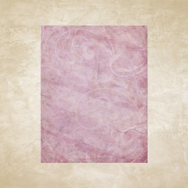 Papel Scrapbook para espirais cor-de-rosa (Criador carregado)