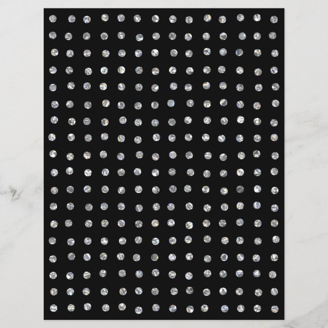 Papel Scrapbook para pontos brilhantes (Frente)