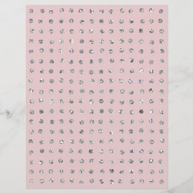 Papel Scrapbook para pontos brilhantes (Frente)