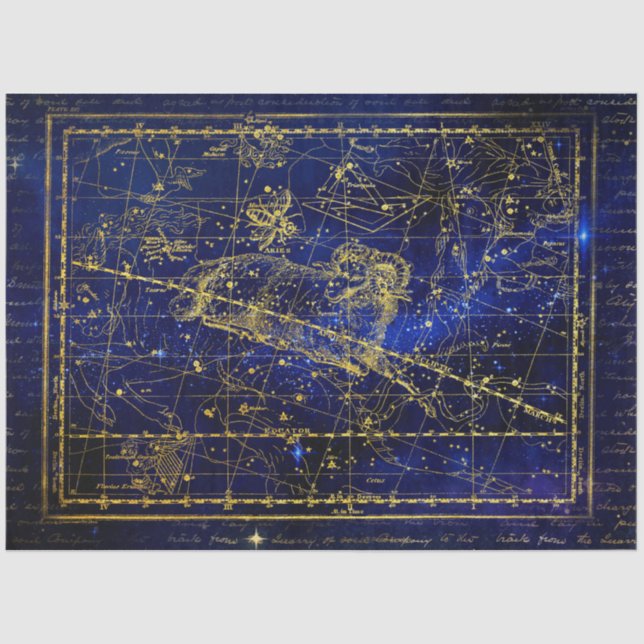 Papel tecelular da constelação (Frente )