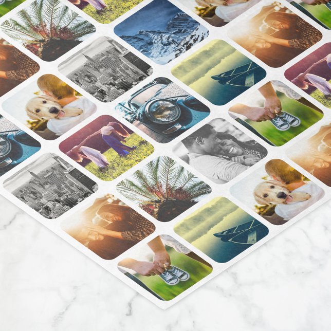 Papel Tecido 10 Foto Arredondada Branco (Criador carregado)