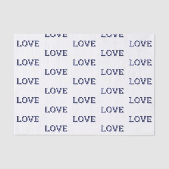 Papel Tecido AMOR (Frente )