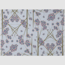 Papel Tecido Céu das Ramificações Peculiares