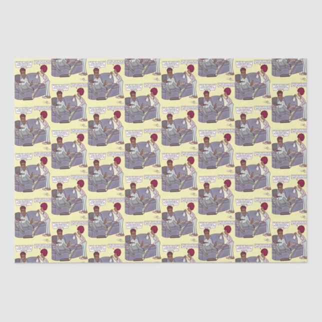 Papel Tecido com Taxa de Divórcio (Frente )