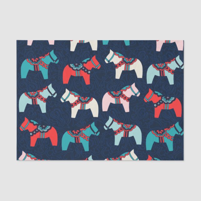 Papel Tecido Dala Horses (Frente )