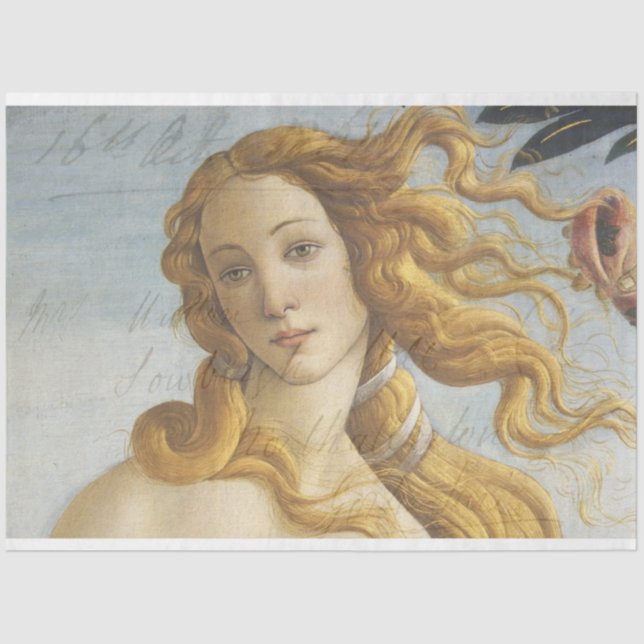 Papel Tecido de Decoupage do Mobiliário Vênus (Frente )