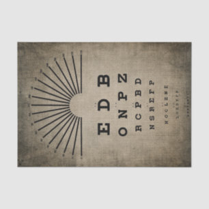 Papel Tecido de Desvinculação - Gráfico de Olhos d