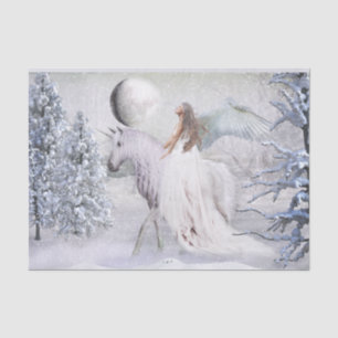 Papel Tecido de Fantasia de inverno