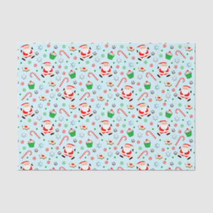 Papel Tecido de Natal do Futebol