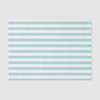 Papel Tecido de Stripe Aqua