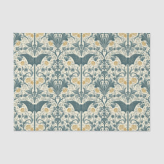 Papel Tecido de Voo para Jardim Gótico - Floral Es