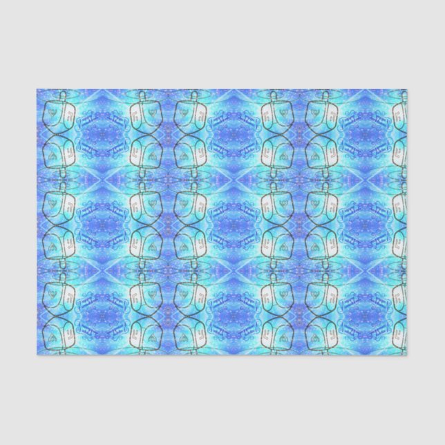 Papel Tecido Feliz Hanukkah (Frente )