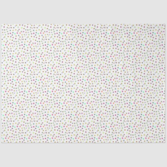 Papel Tecido Floco de Neve (Frente )