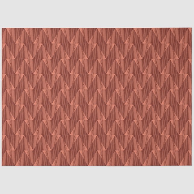 Papel Tecido Geométrico Cedar (Frente )