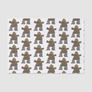 Papel Tecido Inukshuk