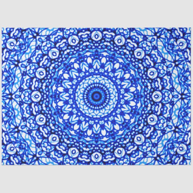 Papel Tecido Mandala Mehndi Estilo G403 (Frente )