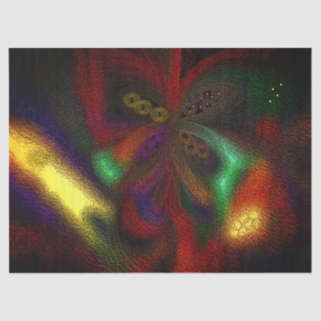 Papel Tecido "Mardi Gras" (Frente )