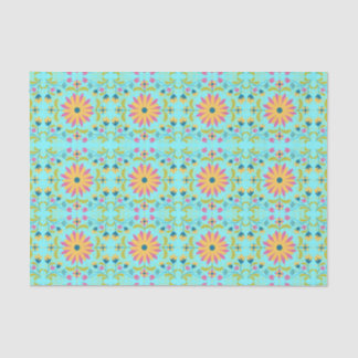 Papel Tecido Otomi Floral, 10 lb. Papel