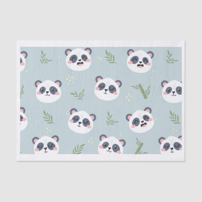 Papel Tecido Panda (Frente )