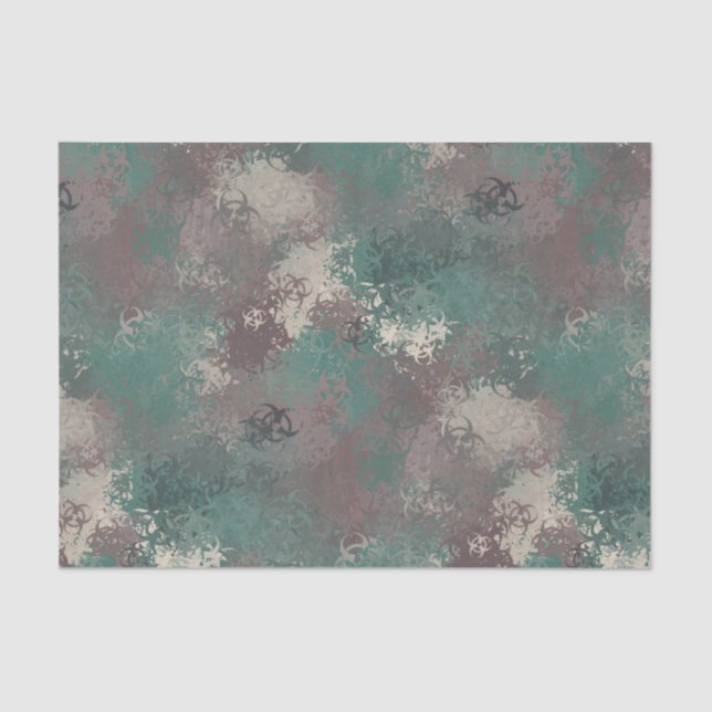 Papel Tecido para Camas de Madeira de Risco Biológ (Frente )