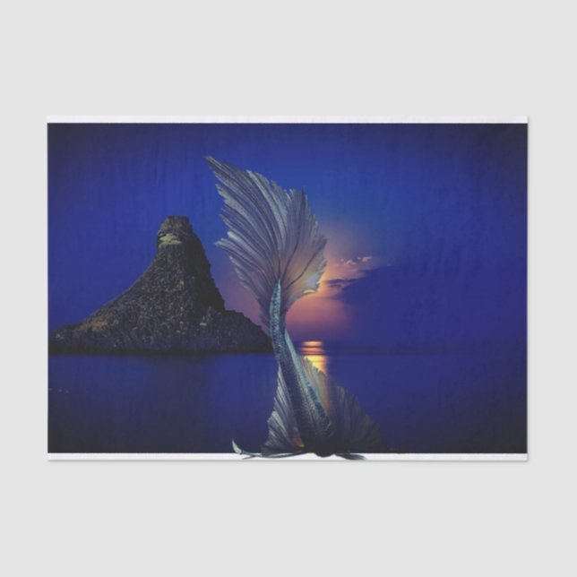 Papel Tecido Sereia (Frente )