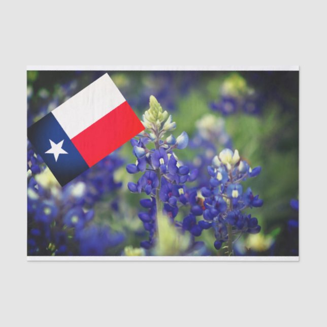Papel Tecido Texas Bluebonnet (Frente )