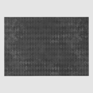 Papel Tecido Vintage Black Harlequin