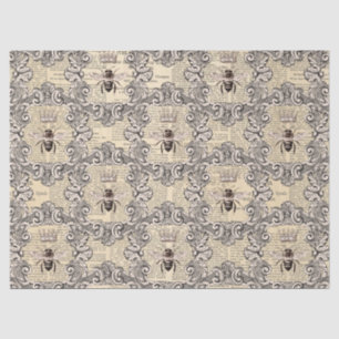 Papel Tecido Vintage Honey Bee Series Design 17