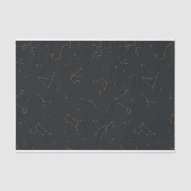 Papel Tecido Zodíaco (Frente )