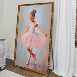 Papel Tecidual de Decoupage da Menina Ballerina