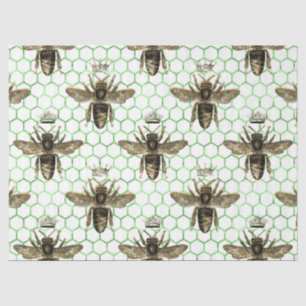 Papel Tecidual do Tea Garden Bee Series Design 27