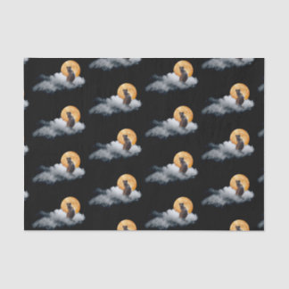 Papel Tecidual na Nuvem de Gato