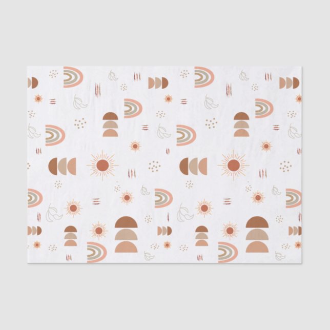 Papel Tecidual no Deserto do Arco-Íris (Frente )