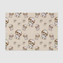 Papel Tecidual Para Amantes Morkie