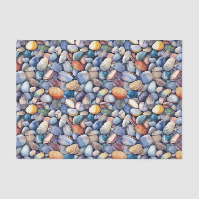 Papel Tecidual Praia Verão (Frente )