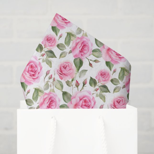 Papel Tecidual Rosa Rosado (Sacola de presentes)