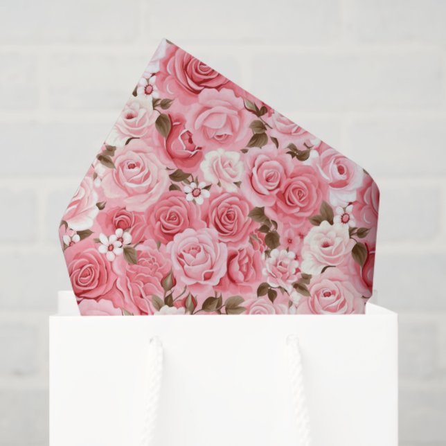 Papel Tecidual Rosa Rosado (Sacola de presentes)