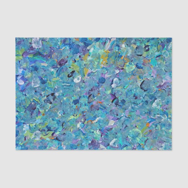 Papel Tecidual Santorini Seaglass (Frente )